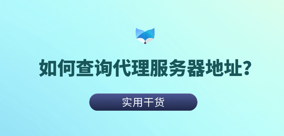 如何代理皇冠信用网_代理IP科普：如何查询代理服务器地址如何代理皇冠信用网？